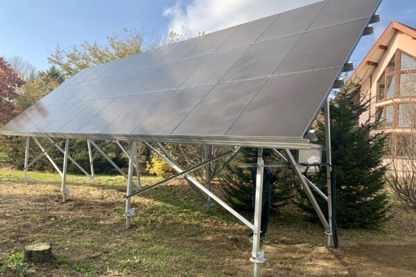 野立てでの”住宅”太陽光発電